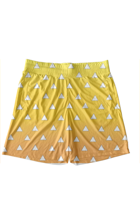 Zenitsu Agatsuma from Demon Slayer Unisex Shorts